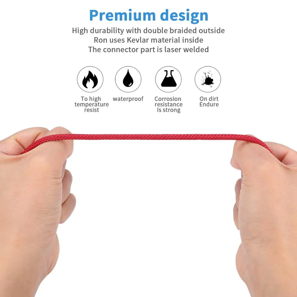 Бесплатная доставка кабель зарядного устройства type C [сертифицирован Apple MFi] 1 м (3 3