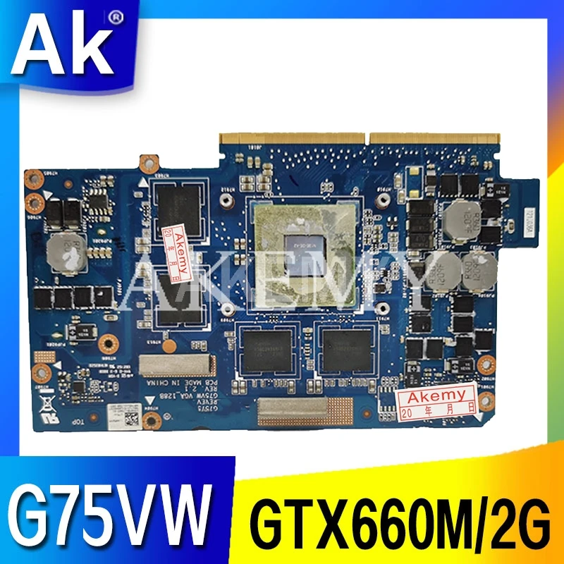Для Asus G75VW ноутбук графическая карта VGA_128B N13E-GE-A2 GTX660M 2 Гб DDR5 60-N2VVG1301 VGA видео |