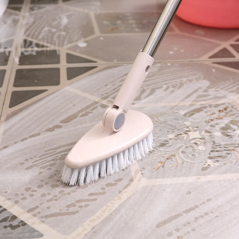 

Bathroom Cleaning Brush Long Handle Floor Brush To Dead Corners Bristles Ceramic Tile Washing Toilet Bristles Household Toilet