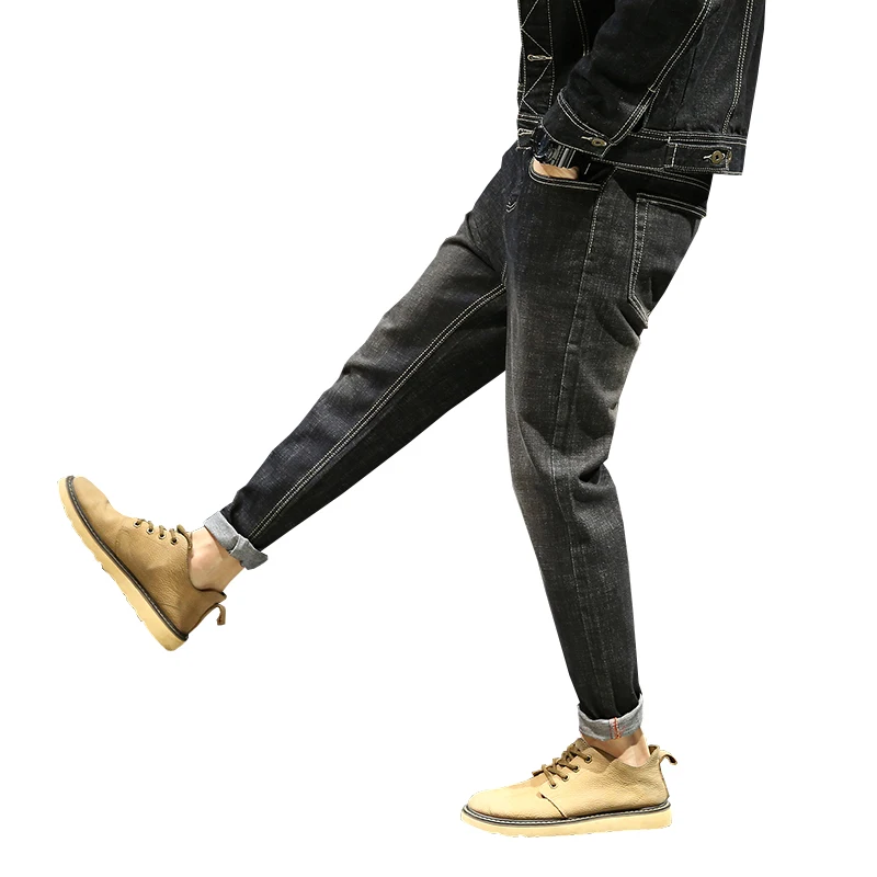 Новая стильная мужская спортивная рубашка с короткими рукавами джинсы бизнес