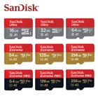 Карта памяти MicroSD SanDisk A1, 16 ГБ, 32 ГБ, 64 ГБ, 128 ГБ, 256 ГБ, 400 ГБ, V30, U3, A2, 4K, UHD, TF-карты MicroSDXC