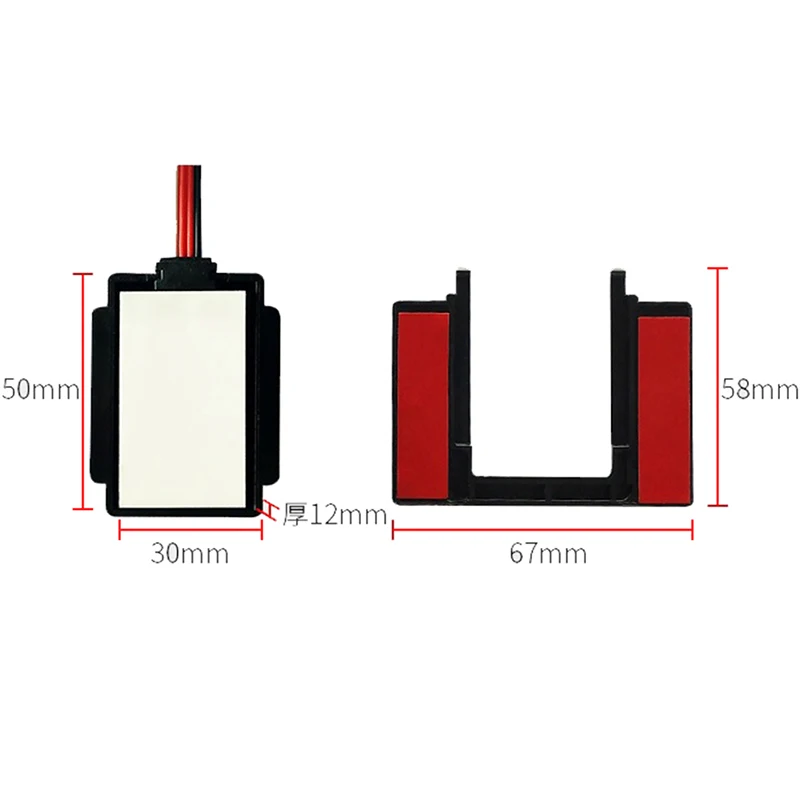DC 12V One-touch Mirror Touch Control Switch For Kitchen Bathroom Glass Lamp Light LED | Электроника