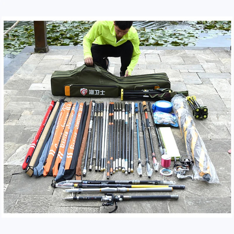 Портативная сумка для рыбалки отдыха из 2/3 ткани Оксфорд рыболовных снастей