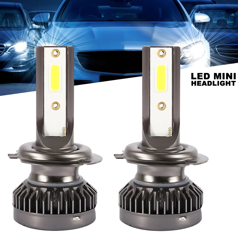 Светодиодная лампочка в автомобиль лампы светодиодные для фар H1 H3 H7 H8