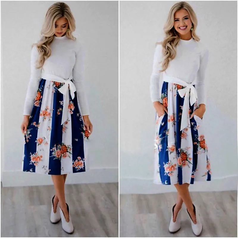 Осеннее сексуальное узкое обтягивающее Длинные вечерние платья Повседневное с