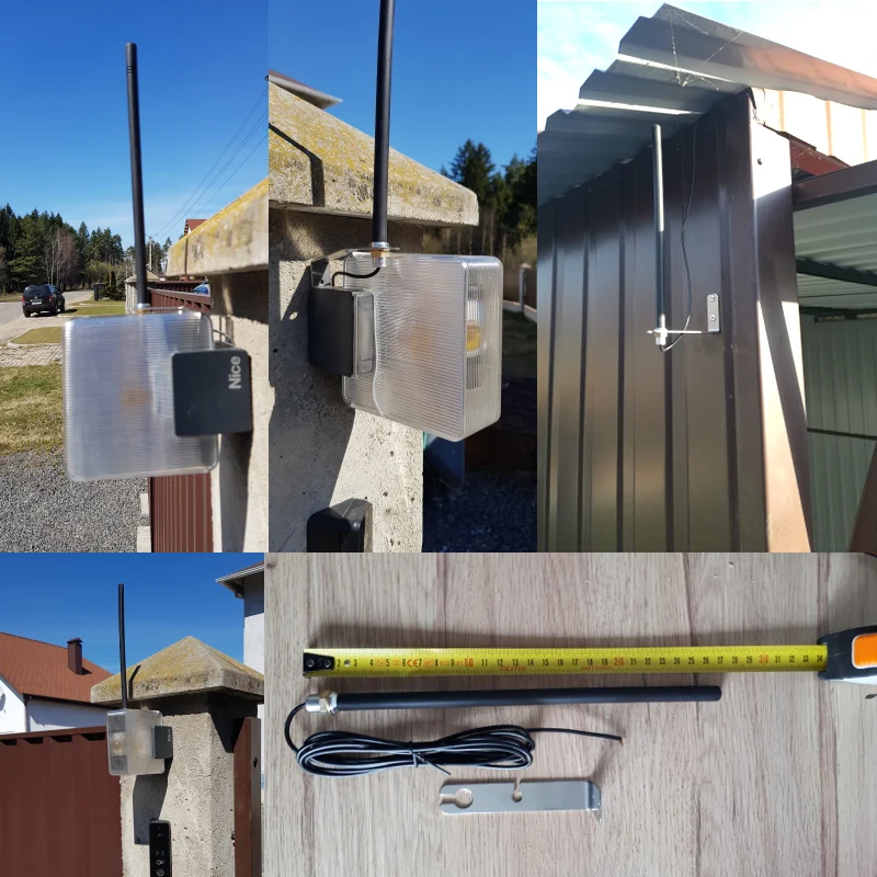 External antenna for Appliances Gate Garage Door for 433MHZ Garage remote Signal enhancement antenna images - 6