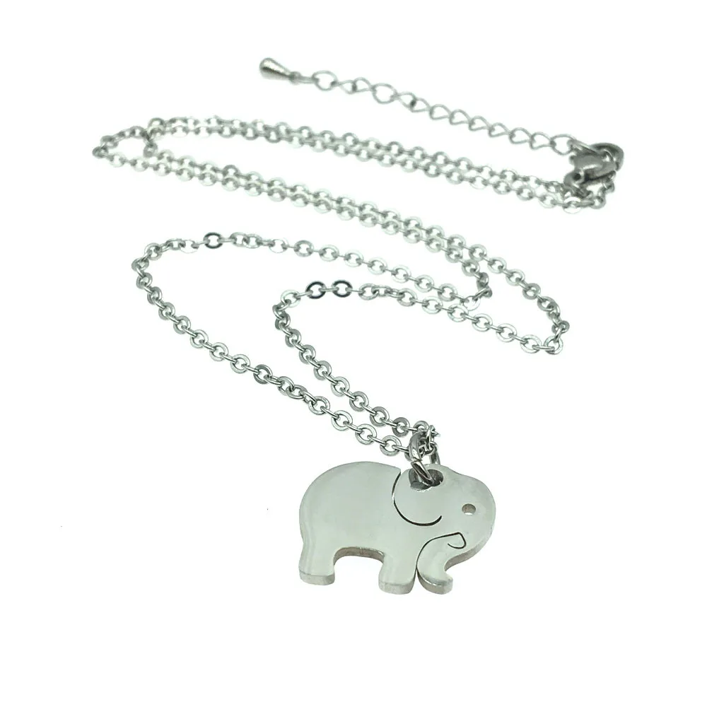 

Цепочка-чокер с подвеской в виде слона в стиле бохо