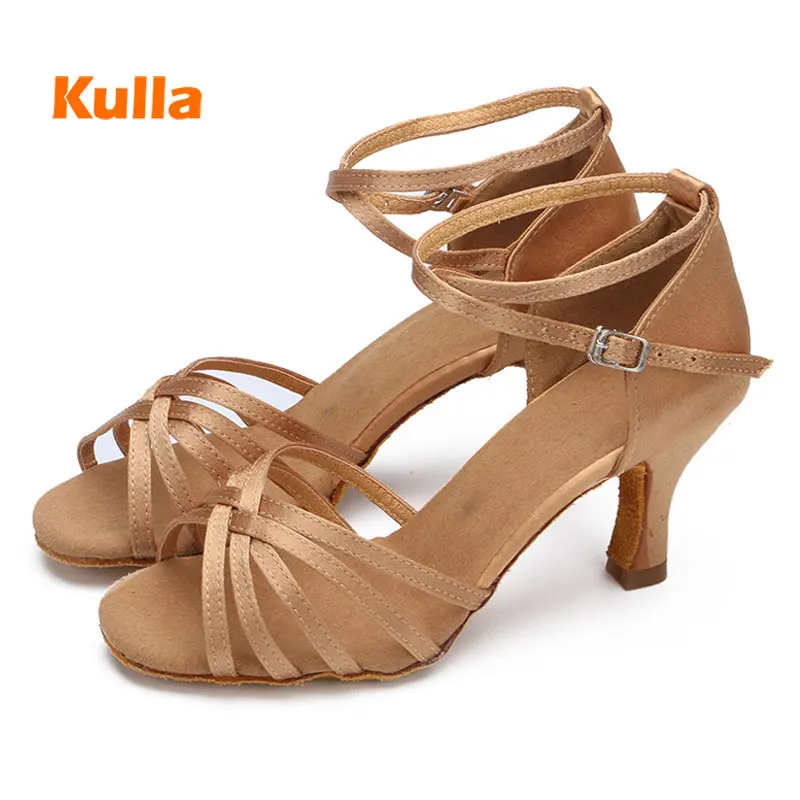 Туфли женские на высоком каблуке для латиноамериканских танцев сандалии сальсы