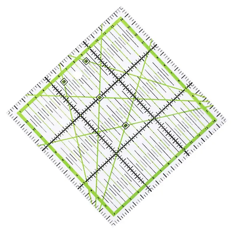 1 шт. акриловая линейка для лоскутного шитья|Швейные инструменты и аксессуары| |