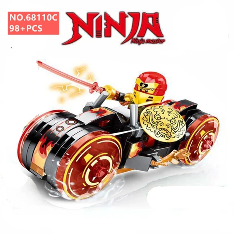 New 2021 TV Season 15 Kai Technology Motorcycle Building Blocks Kit Bricks Classic Sets Model Kids Toys Childrens Gift | Игрушки и хобби