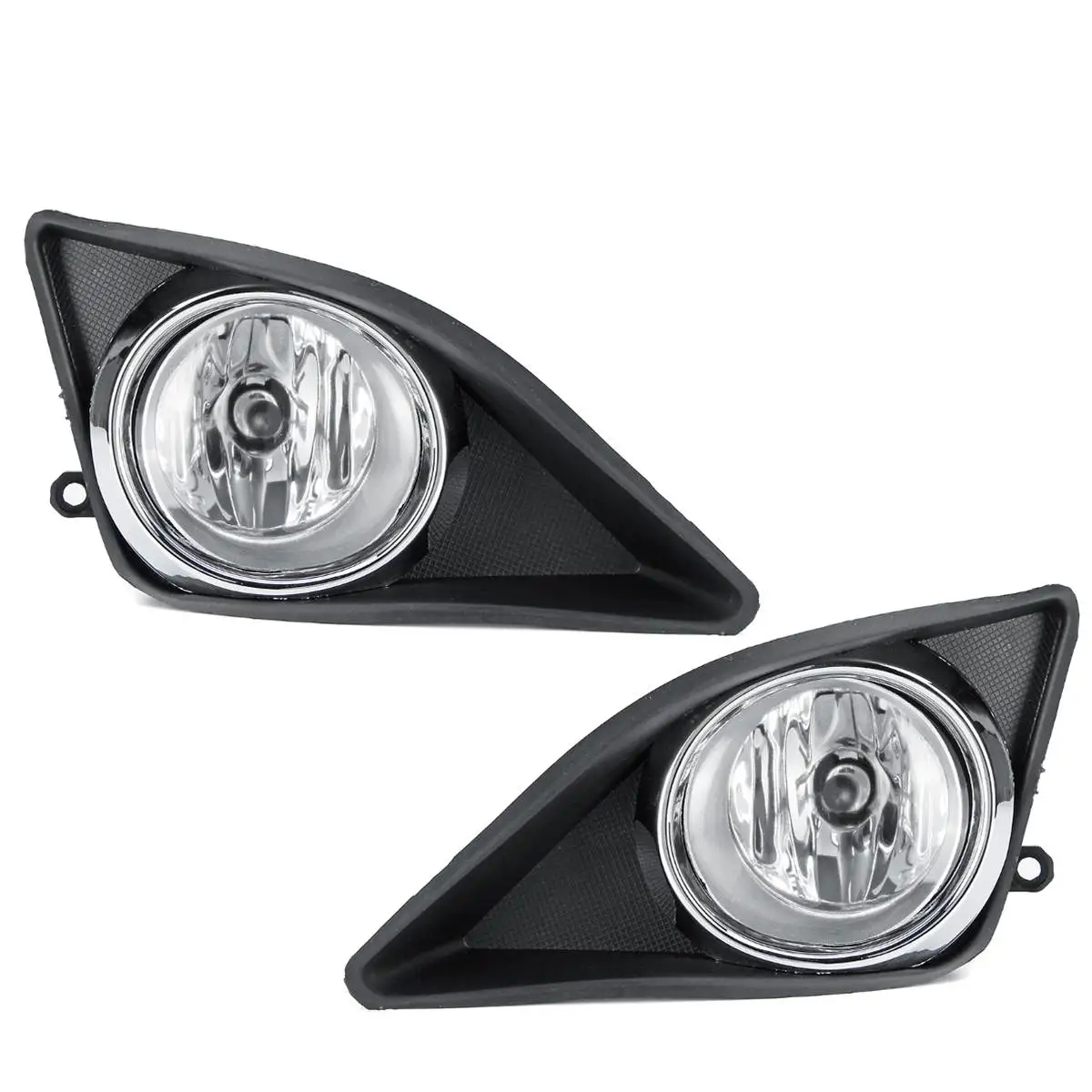 1 пара автомобиля 12v переднего бампера Туман светильник с лампой крышка комплект