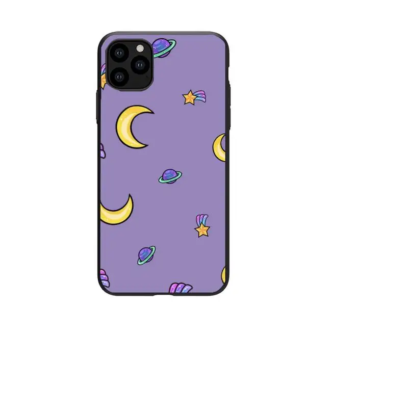 

Purple background pattern Phone Case For iphone 5s 6 7 8 11 12 plus xsmax xr pro mini se Cover Fundas Coque