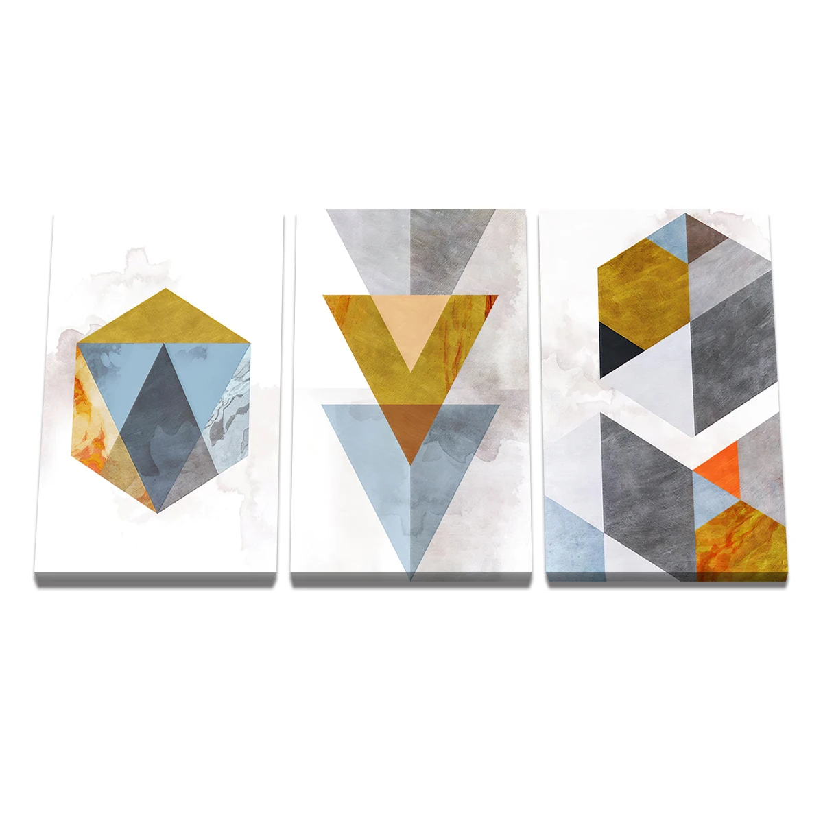 Без рамки абстрактная геометрическая фигура Абстрактная Картина на холсте