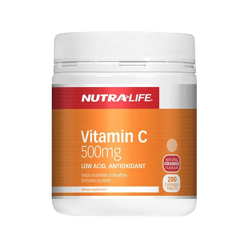 Cheap Kostenloser versand Vitamin C 500 mg 200 tabletten NIEDRIGEN SÄURE, ANTIOXIDANS hilft verfügen über ein gesundes immunsystem