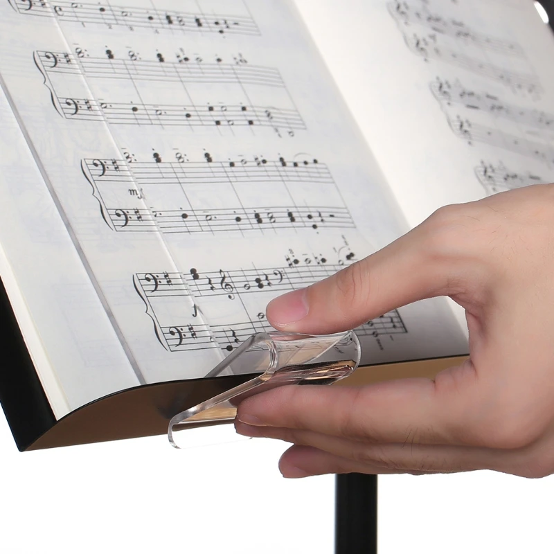 Зажим для музыкальной книги 094C держатель страниц держатели листовой музыки
