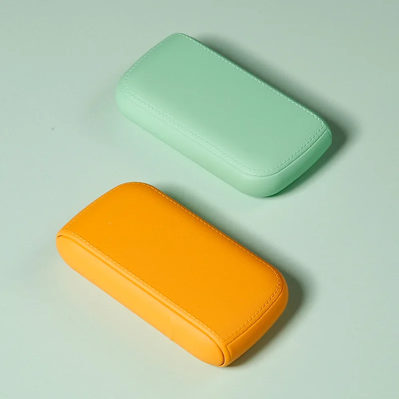 Чехол для сигарет из искусственной кожи с портативной USB-зарядкой вольфрамовая