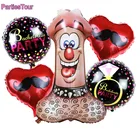 5X девичник вечерние Декор Фольга баллоны большой Вилли Форма воздушного шара и девичник вечерние баллоны комплект девичник пенис сиськи клипсы для воздушных шаров