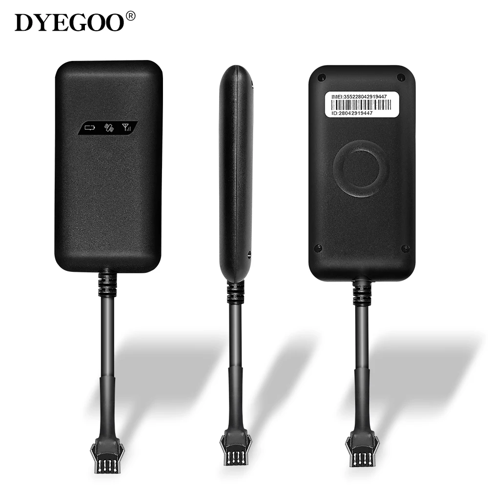 Автомобильный GPS трекер DYEGOO для мотоцикла GT02D Android IOS APP|GPS-трекеры| |