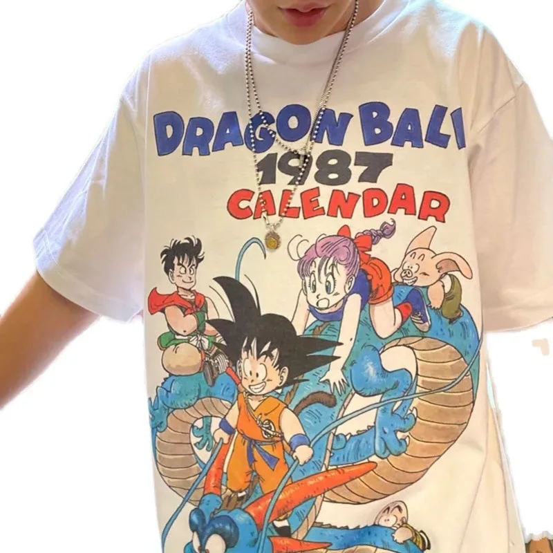 

Anime Dragon Kawaii Funny Woman Man T-shirts Cartoon Shirt Sun Goku Gohan Goten T-shirt Ullzang Graphic Tshirt Fashion Top Tees
