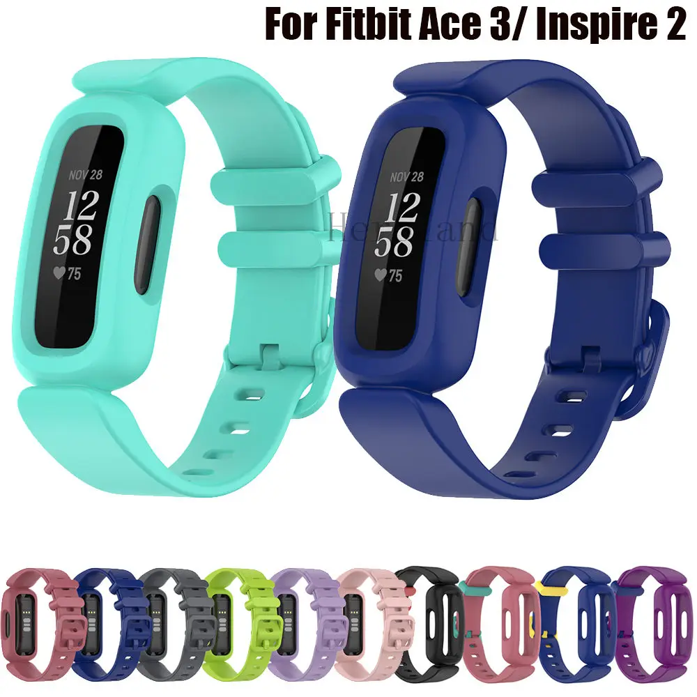 Ремень Для Fitbit ace 3 2 Детские Смарт-часы Ремешки для наручных часов Inspire / HR