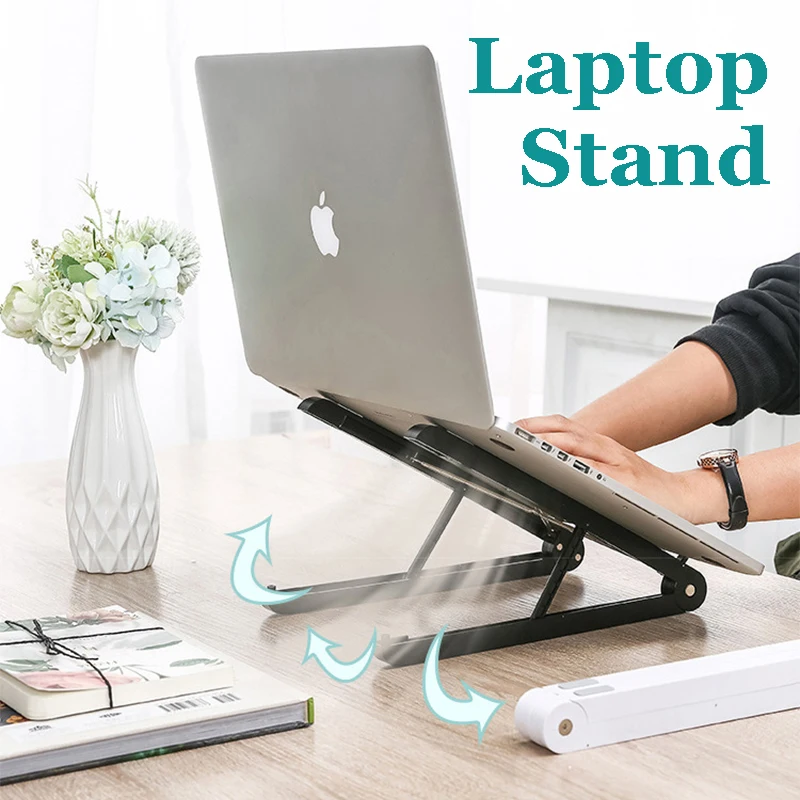 

Регулируемая подставка для ноутбука MacBook Pro Air, складная пластиковая подставка для планшета