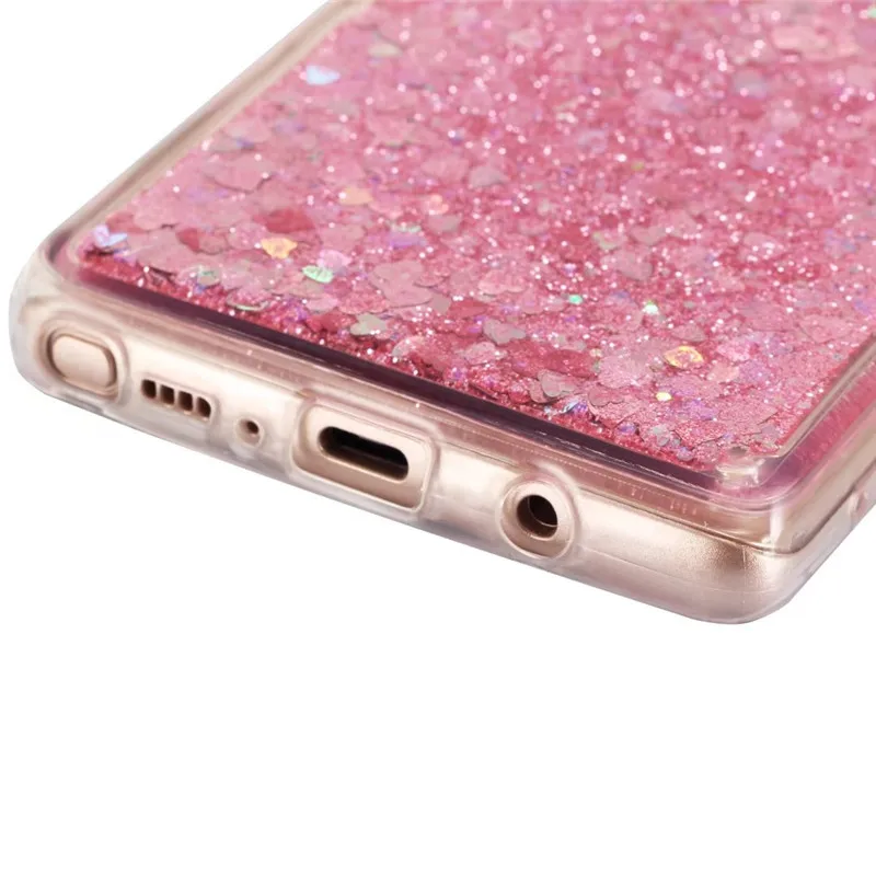 Блестящий чехол с зыбучим песком для Huawei P40 Lite блестящий жидкой звездой Nova 7 pro 6 SE