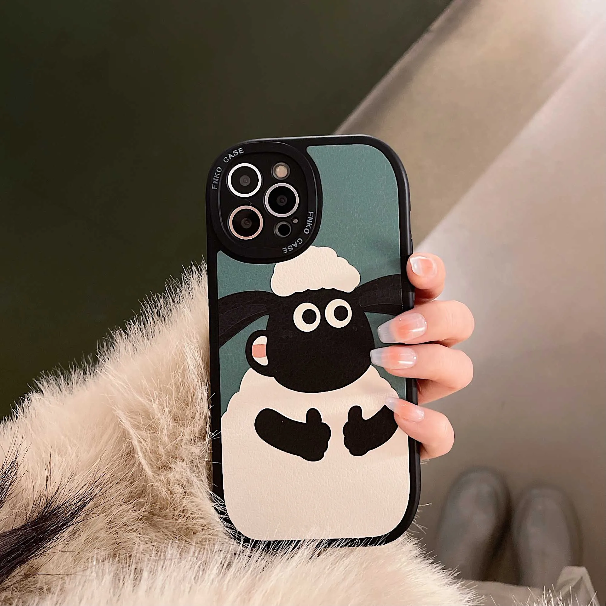 Чехол для телефона с изображением овечки Iphone 13 11 12 14 Pro Max 7 8 Plus XR XS 11ProMax 14Pro |