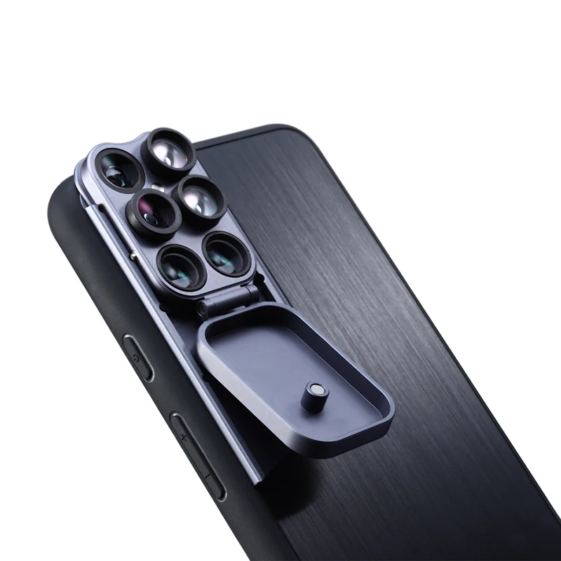 Чехол для объектива телефона Ulanzi 6 в 1 Google Pixel 4 XL макро объектив 20X с широкоугольным