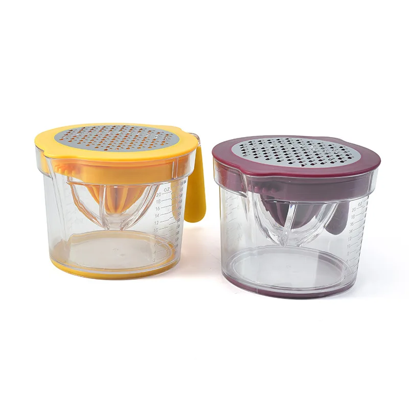 

Fruit juicer kichen accessories Manual Juicer Multifunctional Lemon Squeezer Orange With Built-in Measuring Cup Vegetable