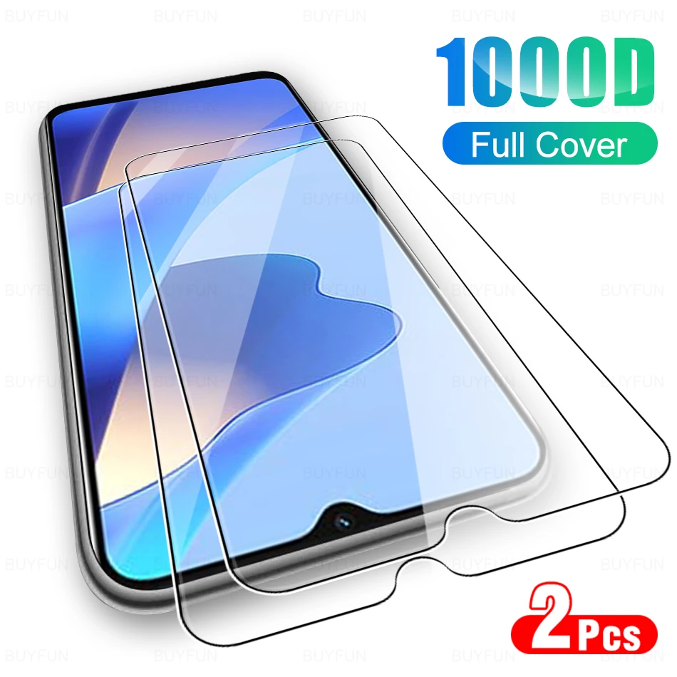 

Закаленное стекло, 2 шт., Защита экрана для OPPO A16 A15 A15s OPO A 16, защитная пленка на 6,52 дюйма CPH2269, стекло с полным покрытием