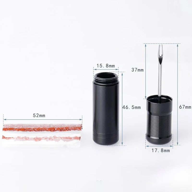 Бескамерный комплект для ремонта велосипедных шин MTB и шоссейных фиксирующий