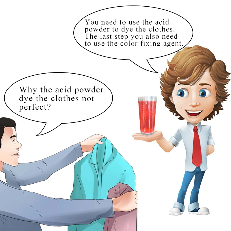 10 упаковок голубой цвет кислота порошок красителя акриловая краска прямой