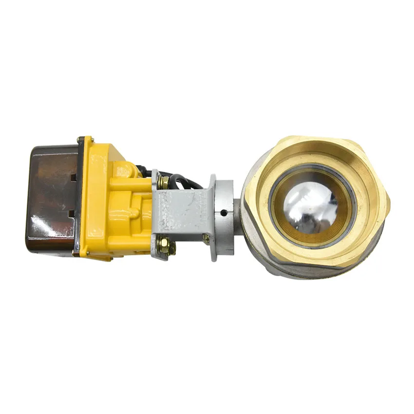 Шаровой кран DN80 из медного сплава маленький Электрический шаровой кран/привод