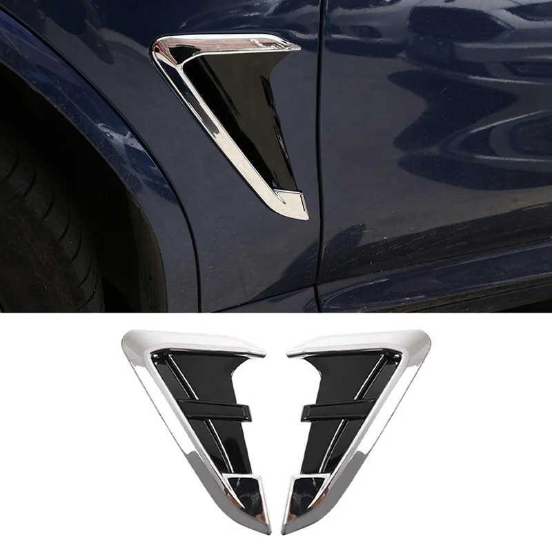 

Car Side Body Air Vent Covers Trim Fender Decoration Stickers for BMW- X3 X4 2018-2021 Car Styling