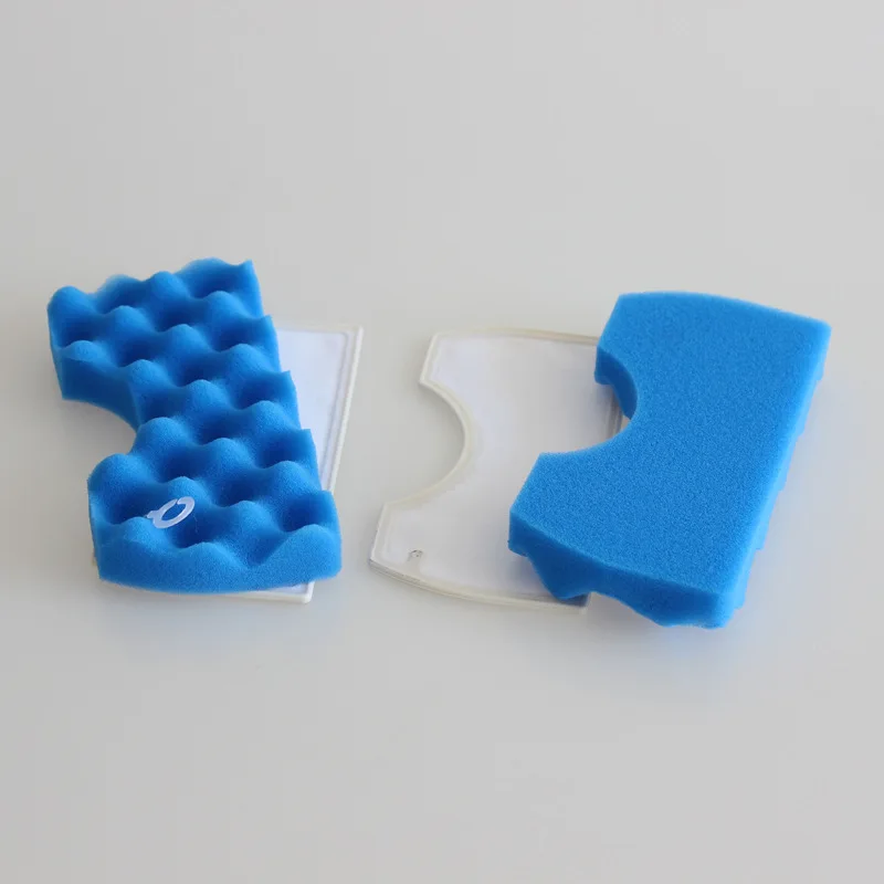 

10Set Blue Sponge Filter White Cotton Liver Filter for Samsung DJ97-01040C Series Vacuum Cleaner Parts