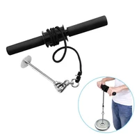 forearm wrist blaster roller trainer arm triceps strength trainer power weight lifting rope gripper strengthener equipment