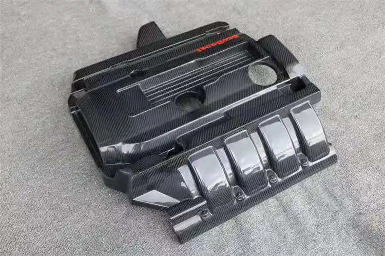 Стильная крышка автомобильного двигателя из углеродного волокна капот подходит