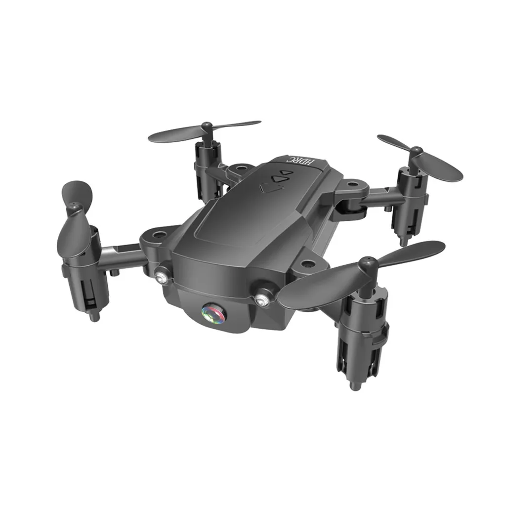 Черный H16 2,4G 4K HD камера Wi-Fi FPV высота удерживайте Складной Микро Карманный селфи Дрон Квадрокоптер H16 2,4G 4K HD камера Складная# G20 - Цвет: Черный