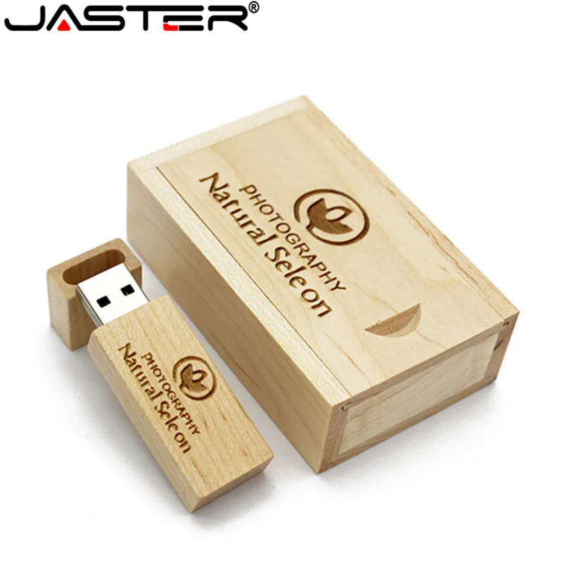 JASTER LOGOcustomized деревянный Usb флэш накопитель с логотипом клиента pendrive8GB 16GB 32GB U диск