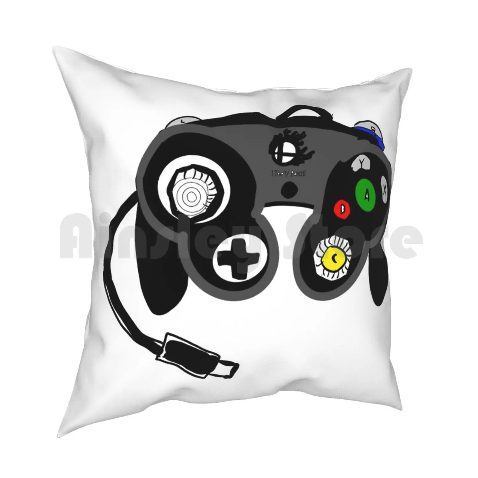 Подушка для контроллера Ssbm домашняя мягкая декоративная подушка геймеров