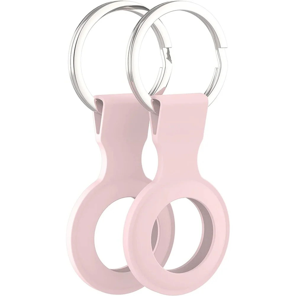 

TPST Protective Case for Apple Airtags Locator Tracker Portable Cover with Keychain Finder Silicone Skin with Key Ring Dropship