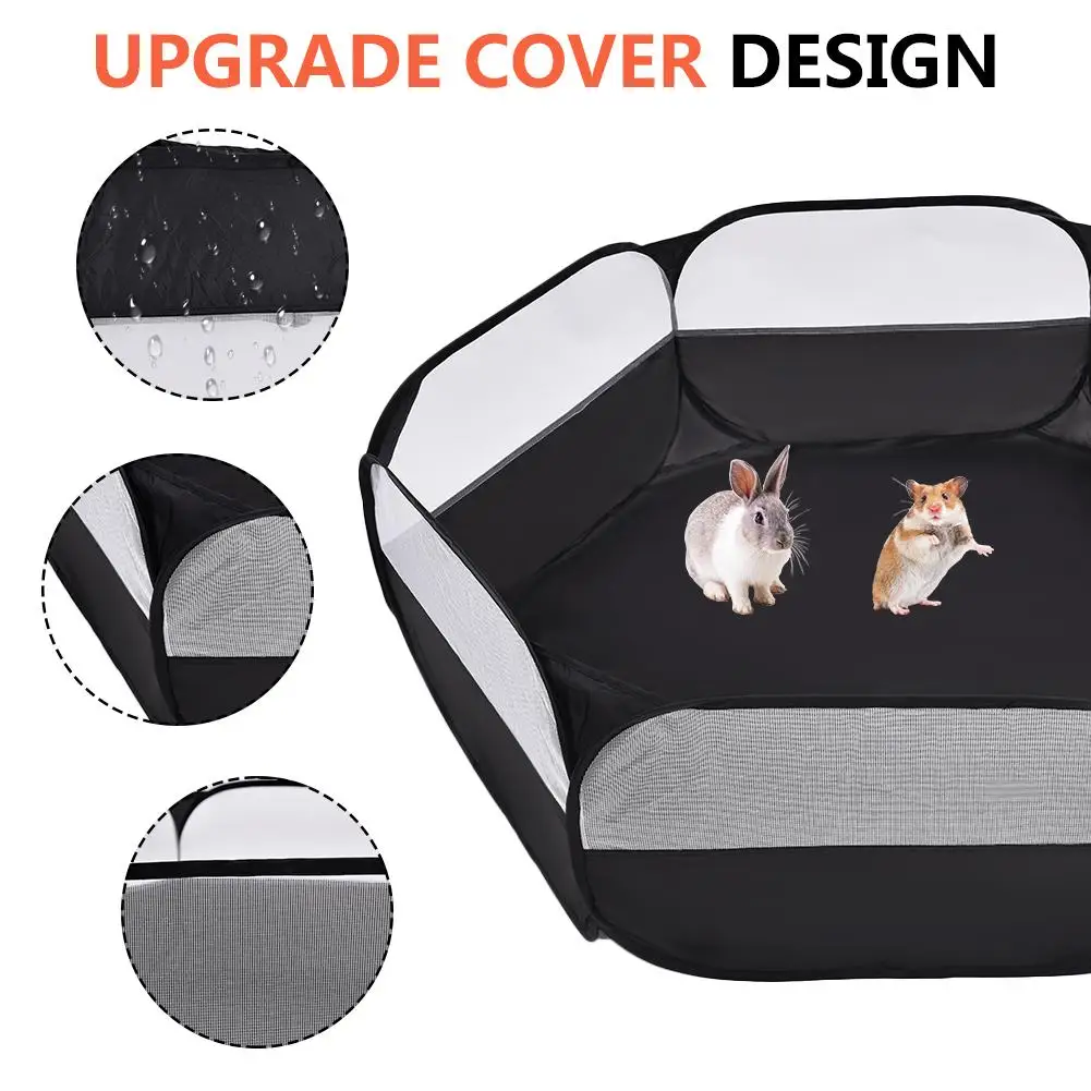Портативная маленькая клетка для домашних животных прозрачная Ежика палатка