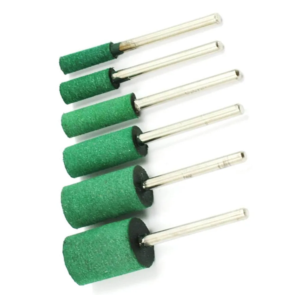 

Rotary Tool Rubber Cylinder Head 12pcs 4 5 6 8 10 12mm Buffing Cylinder Derusting