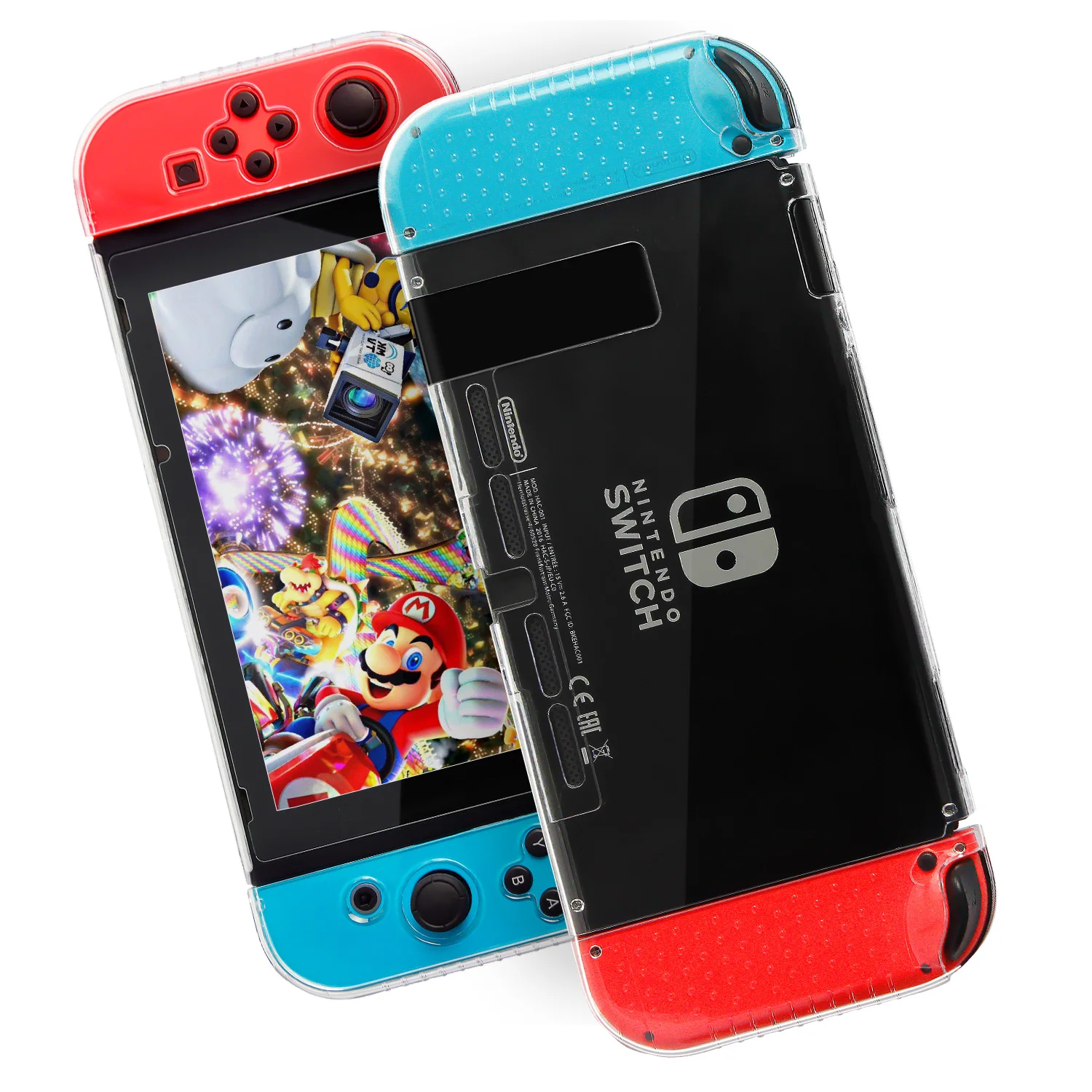 Прозрачный защитный жесткий чехол для ПК прозрачная задняя крышка нескользящий