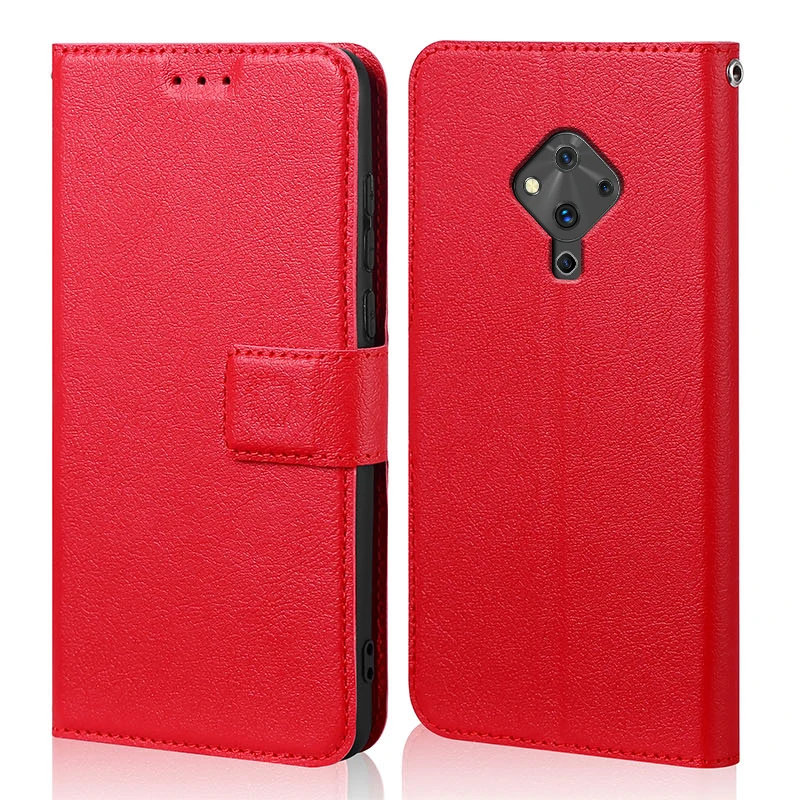 For coque Vivo S5 case Wallet Flip Leather & silicone back Skin stand capa for Vivo S5 cover phone funda pouch bag images - 6