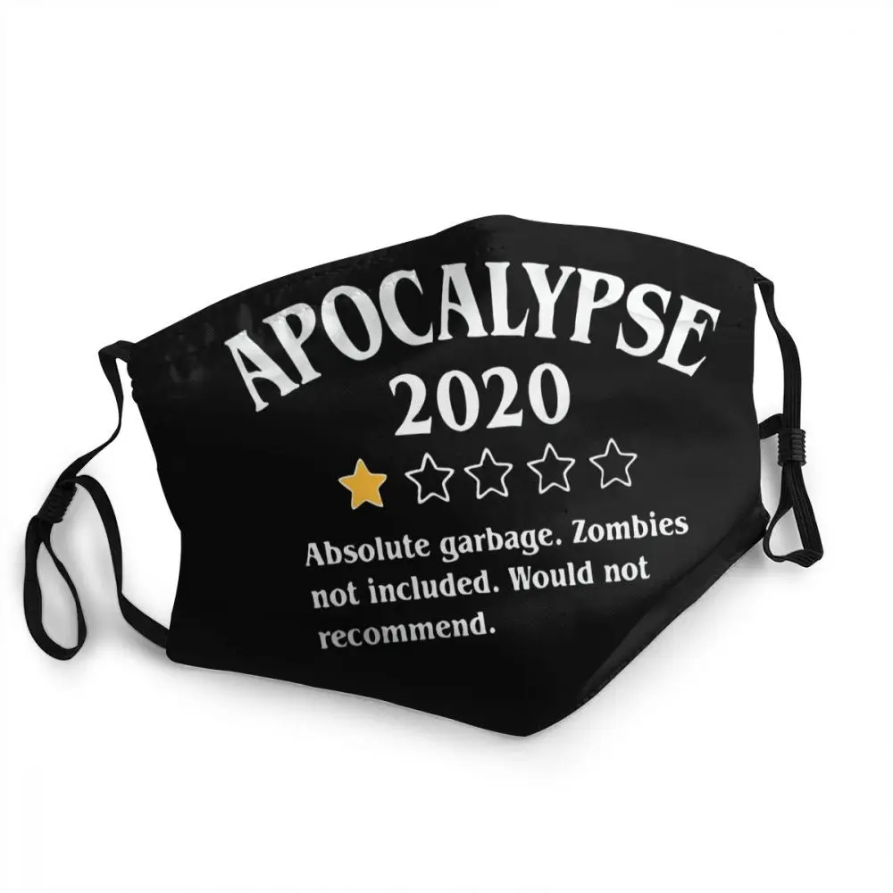Apocalypse 2020 однозвездная многоразовая маска для лица не рекомендуется использовать