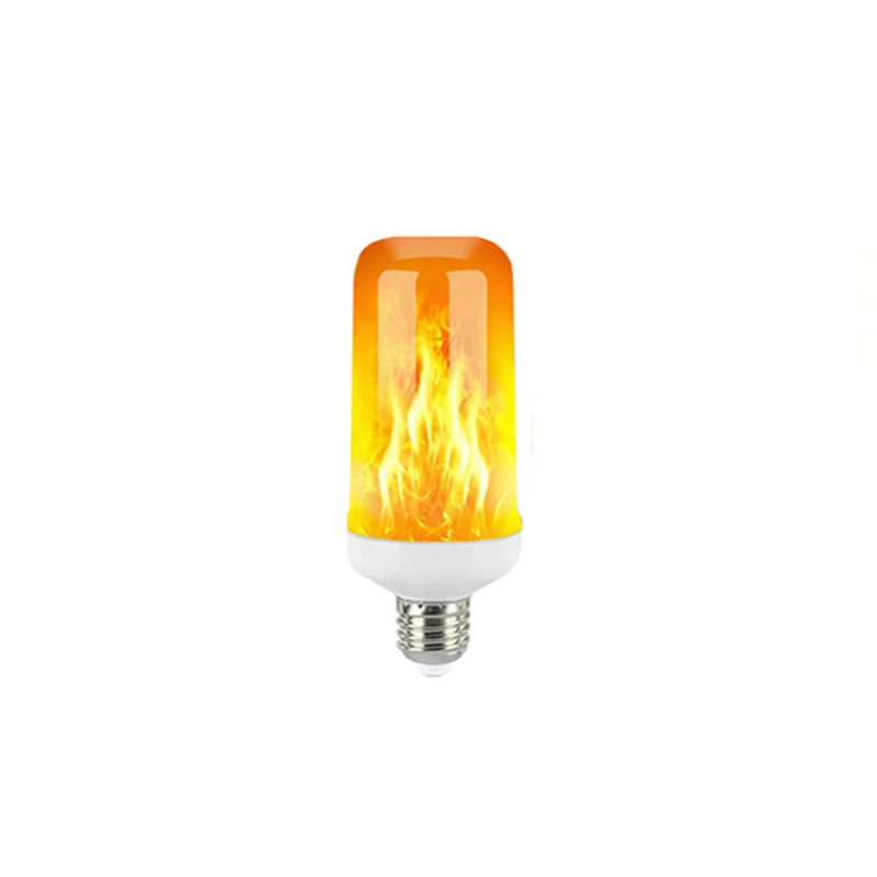 

E27 E14 Flame Bulb LED Lamp 4 mode Flame Simulation Fire Bulbs 110V 220V 12W Flickering Holiday Decor Lights Creative Corn Bulb