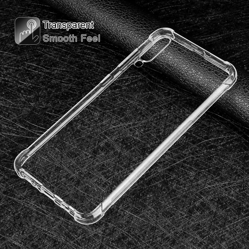 Phone Case for Samsung A50 A10 A40 A90 A80 Silicone Soft Galaxy S10 9 8 Plus Note 10 Transparent Back Cover | Мобильные телефоны и