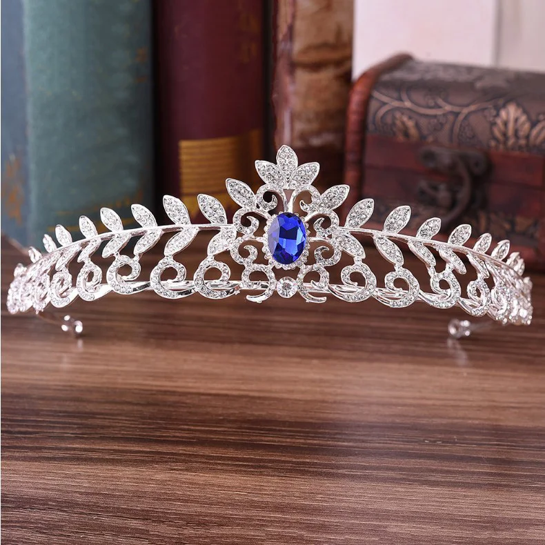 Диадема и короны невесты свадебная тиара с золотым кристаллом барокко