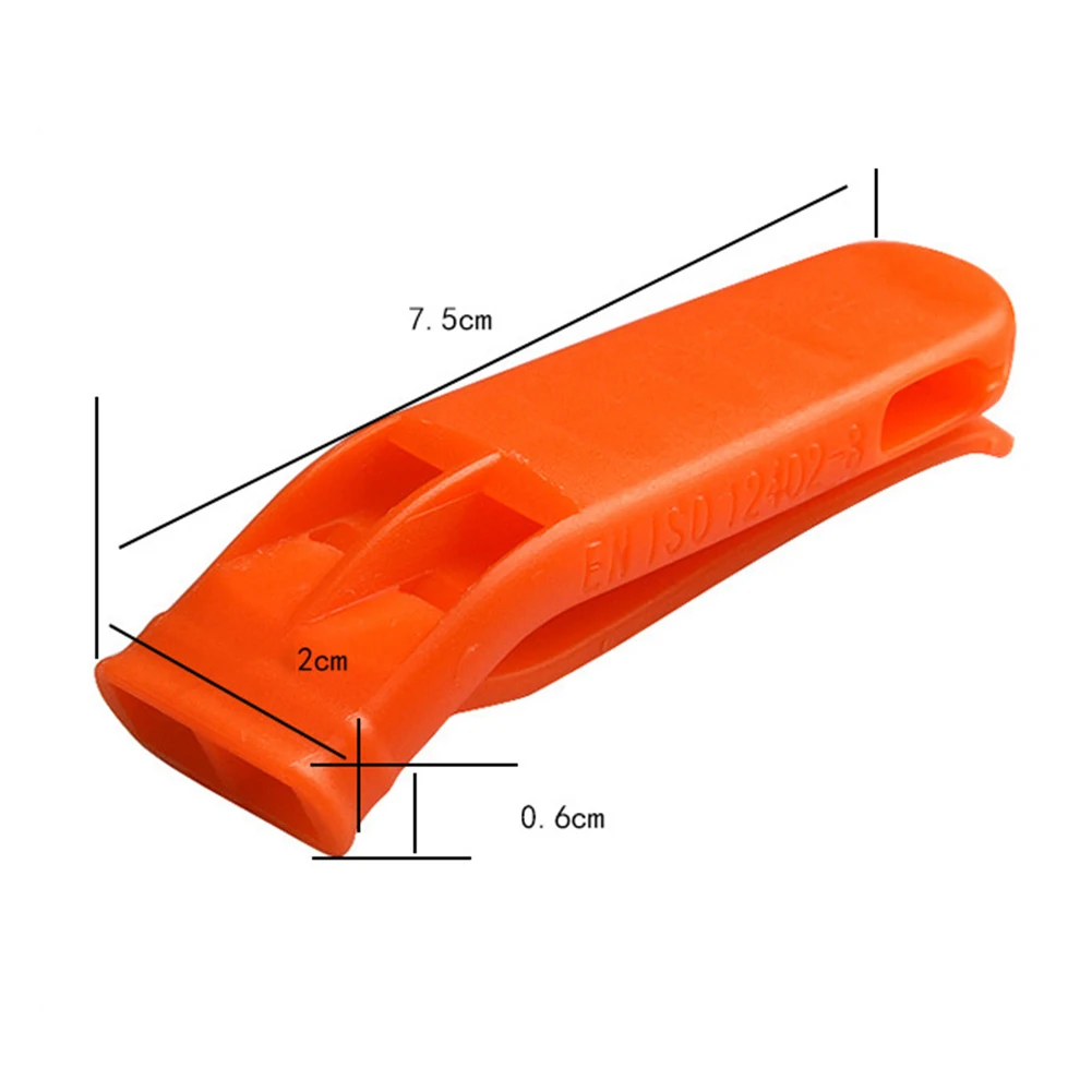 

Safety Whistle with Clip for Boating Camping Hiking Hunting Scuba Diving Outdoor Emergency Survival Rescue Signaling